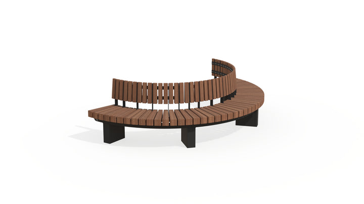 Bank BRUUT (half)rond