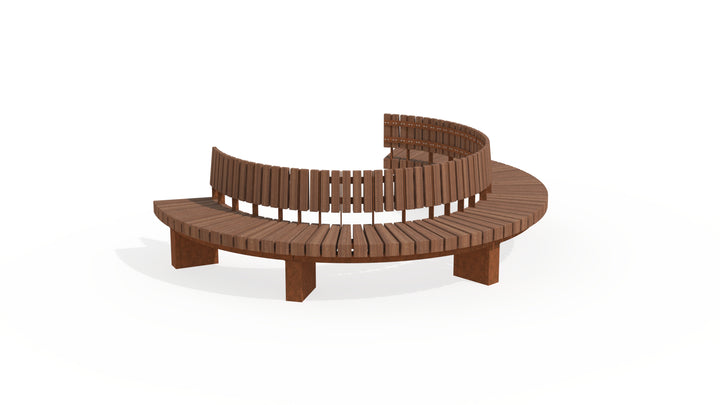 Bank BRUUT (half)rond