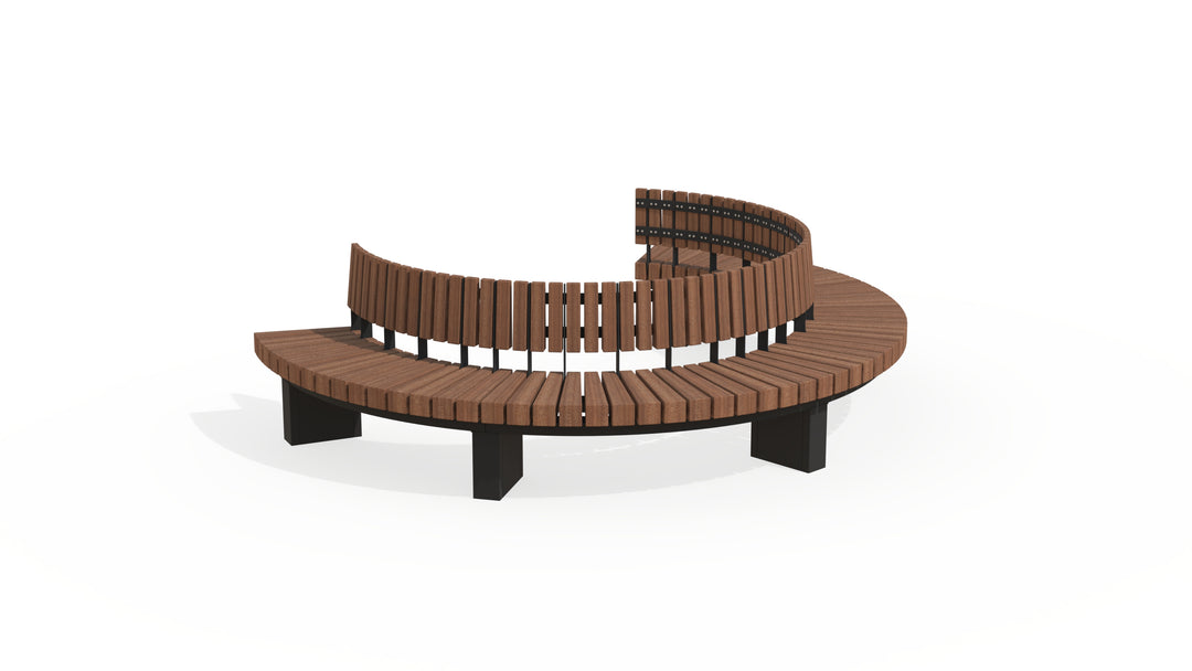 Bank BRUUT (half)rond