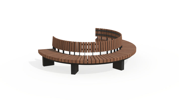 Bank BRUUT (half)rond