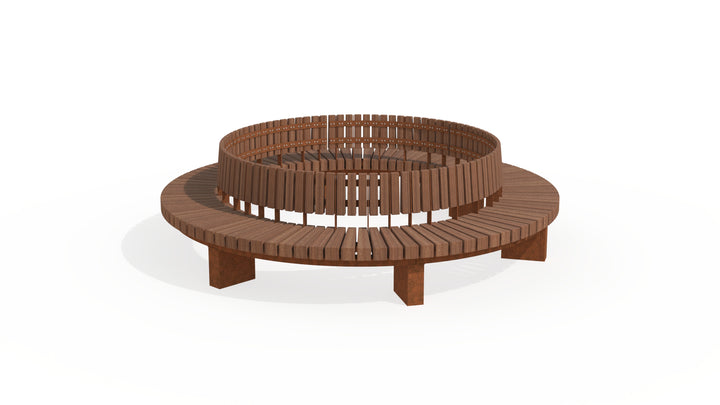 Bank BRUUT (half)rond
