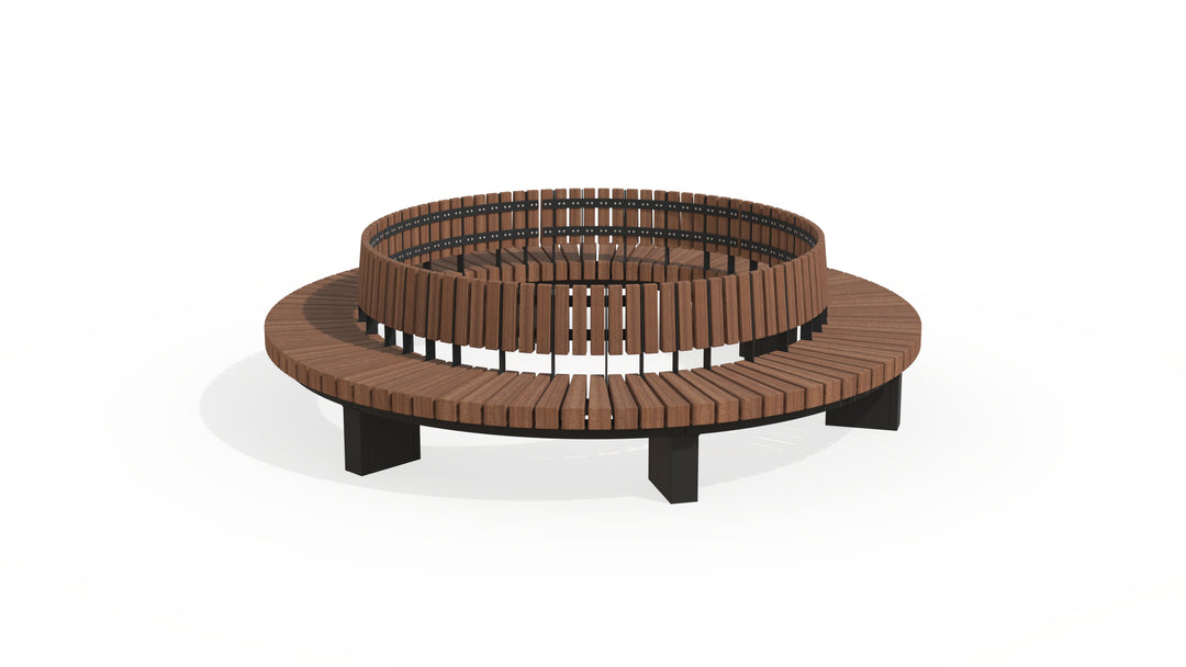 Bank BRUUT (half)rond
