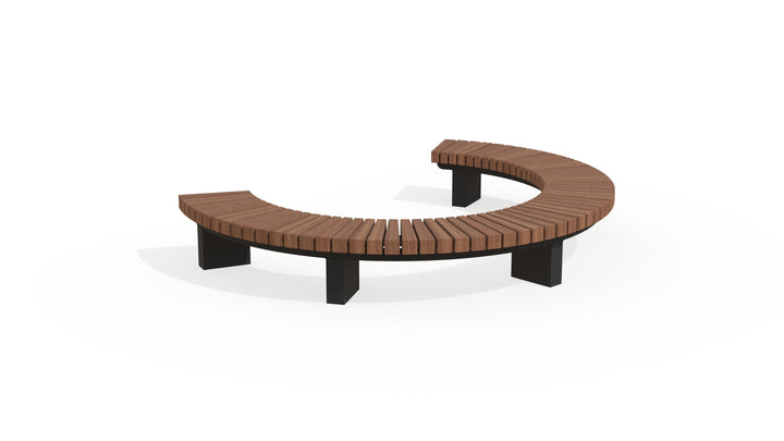 Bank BRUUT (half)rond