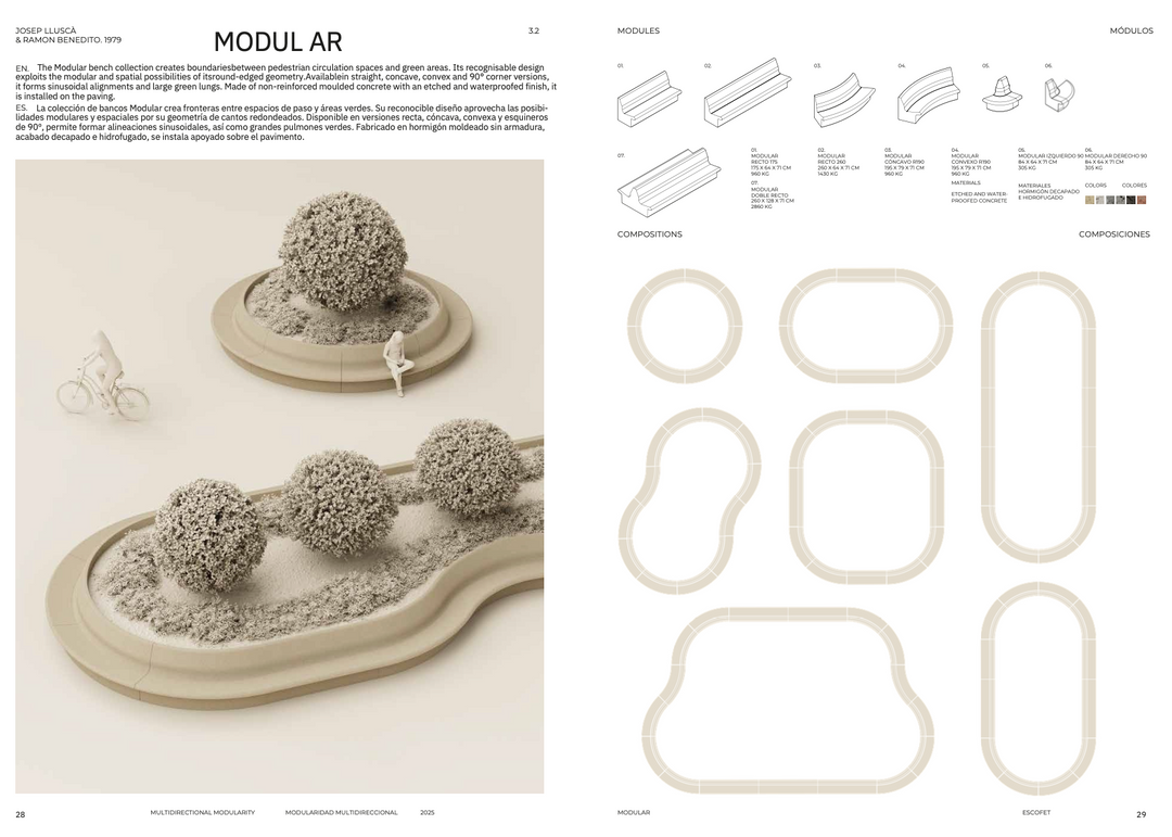 Modulars brochure Modular Escofet SAMSON URBAN ELEMENETS