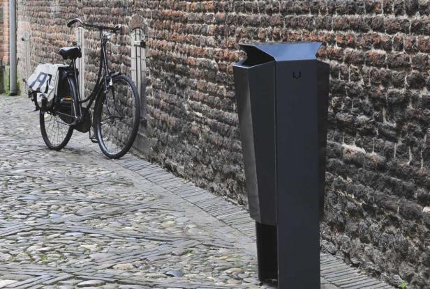 ENZO afvalbak SAMSON GroundLevel straatmeubilair